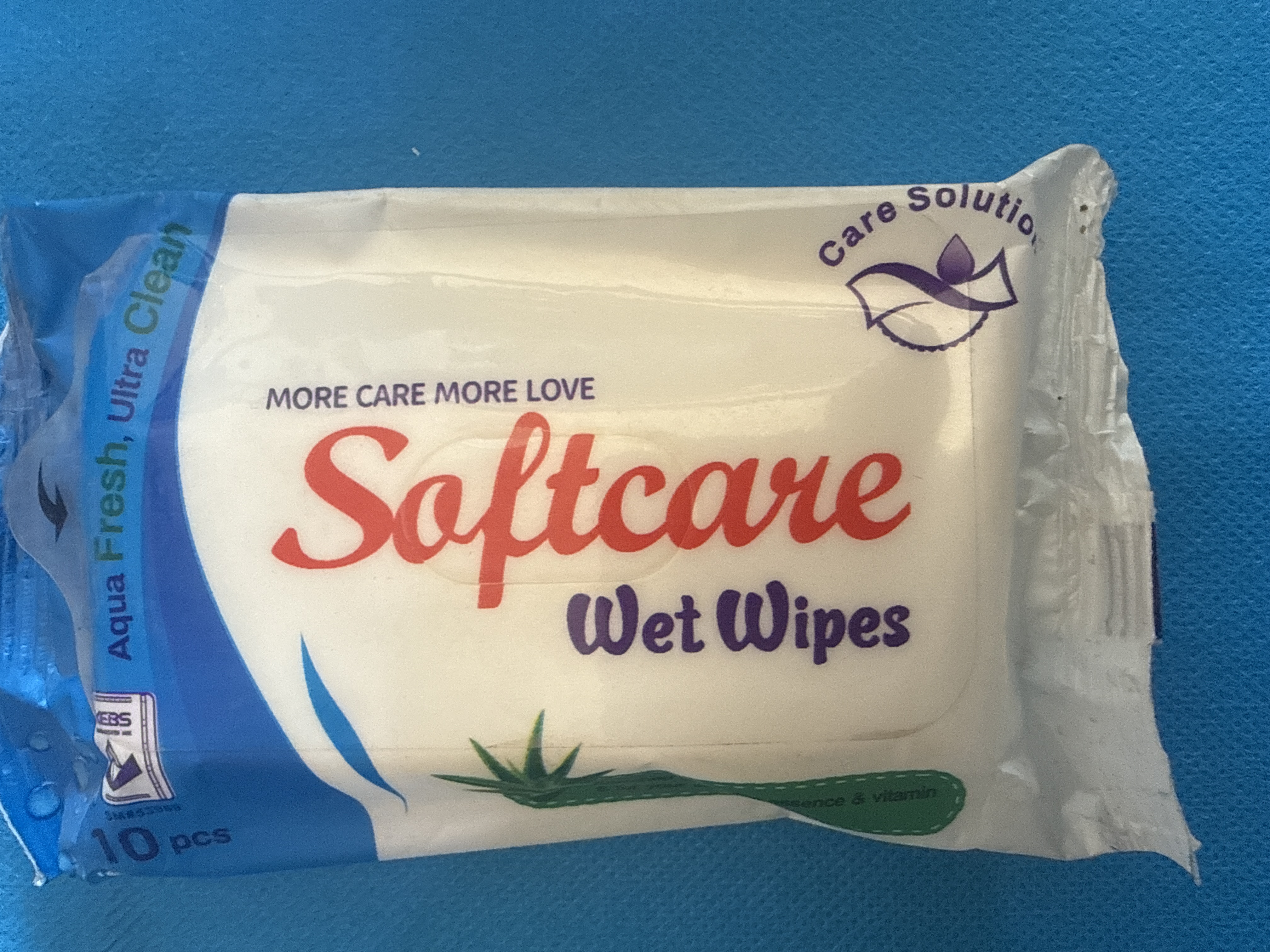 Softcare wipes -10pcs